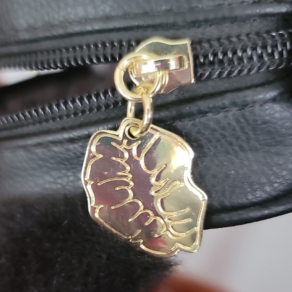 Betsey Johnson Black and Gold Unicorn Crossbody Bag - Picture 13 of 13